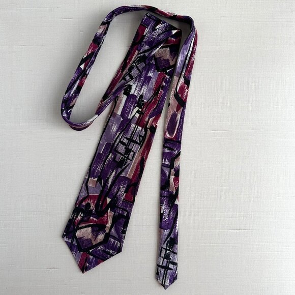 Pierre Balmain Abstract Tie - Picture 8 of 8